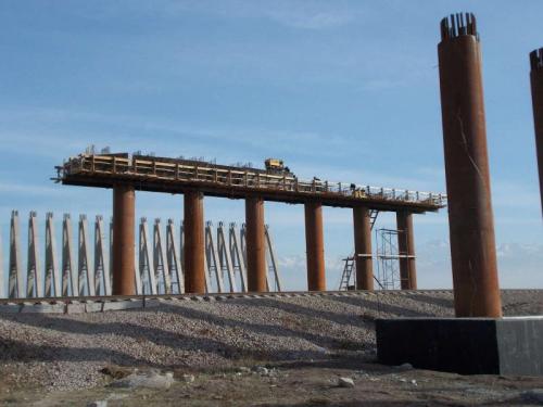 Progress of work of Company "Dogus InsaatVeTicaretA.S" lot 1 (km 0 – 50 ). October 2015.